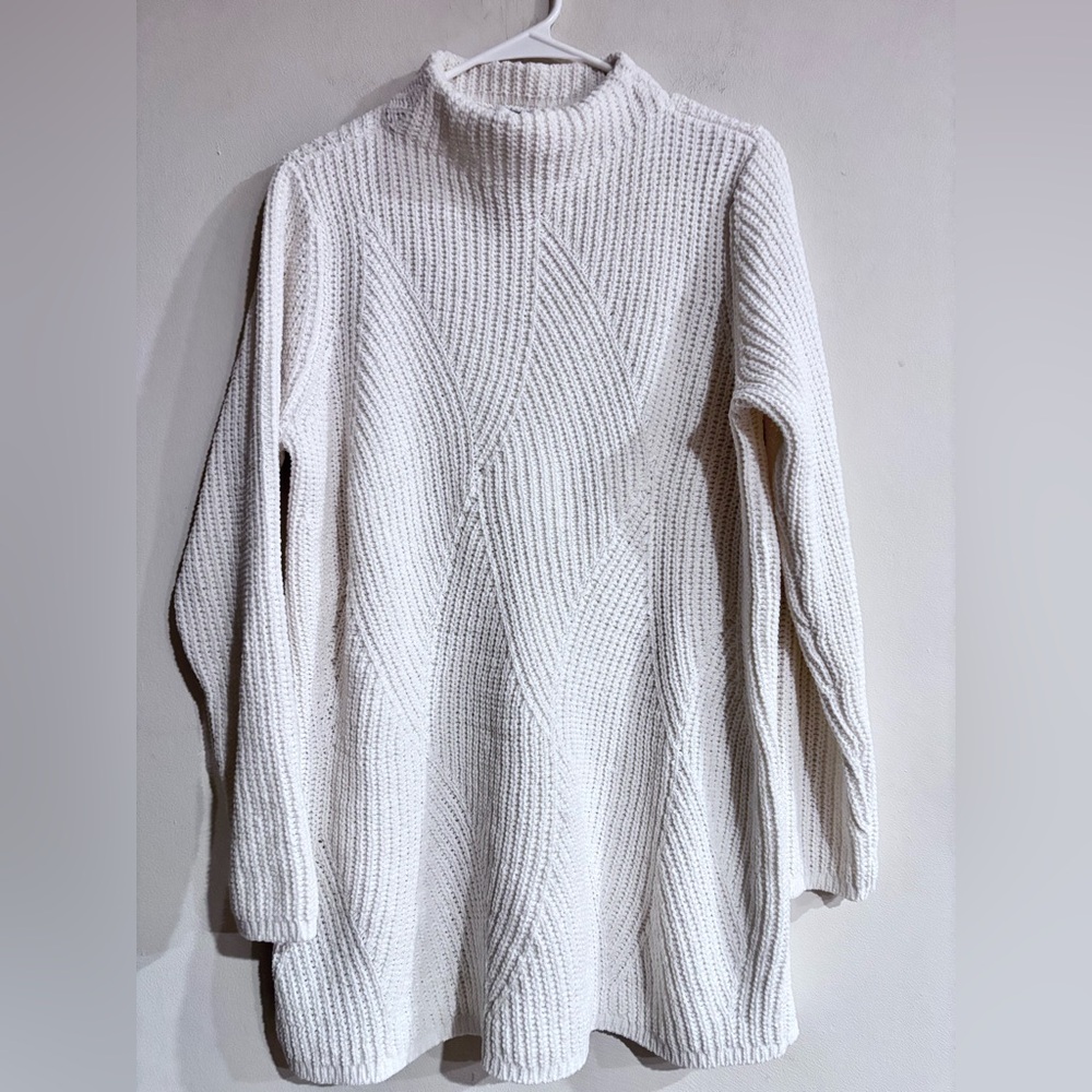 J. Jill Cream Turtleneck Sweater
